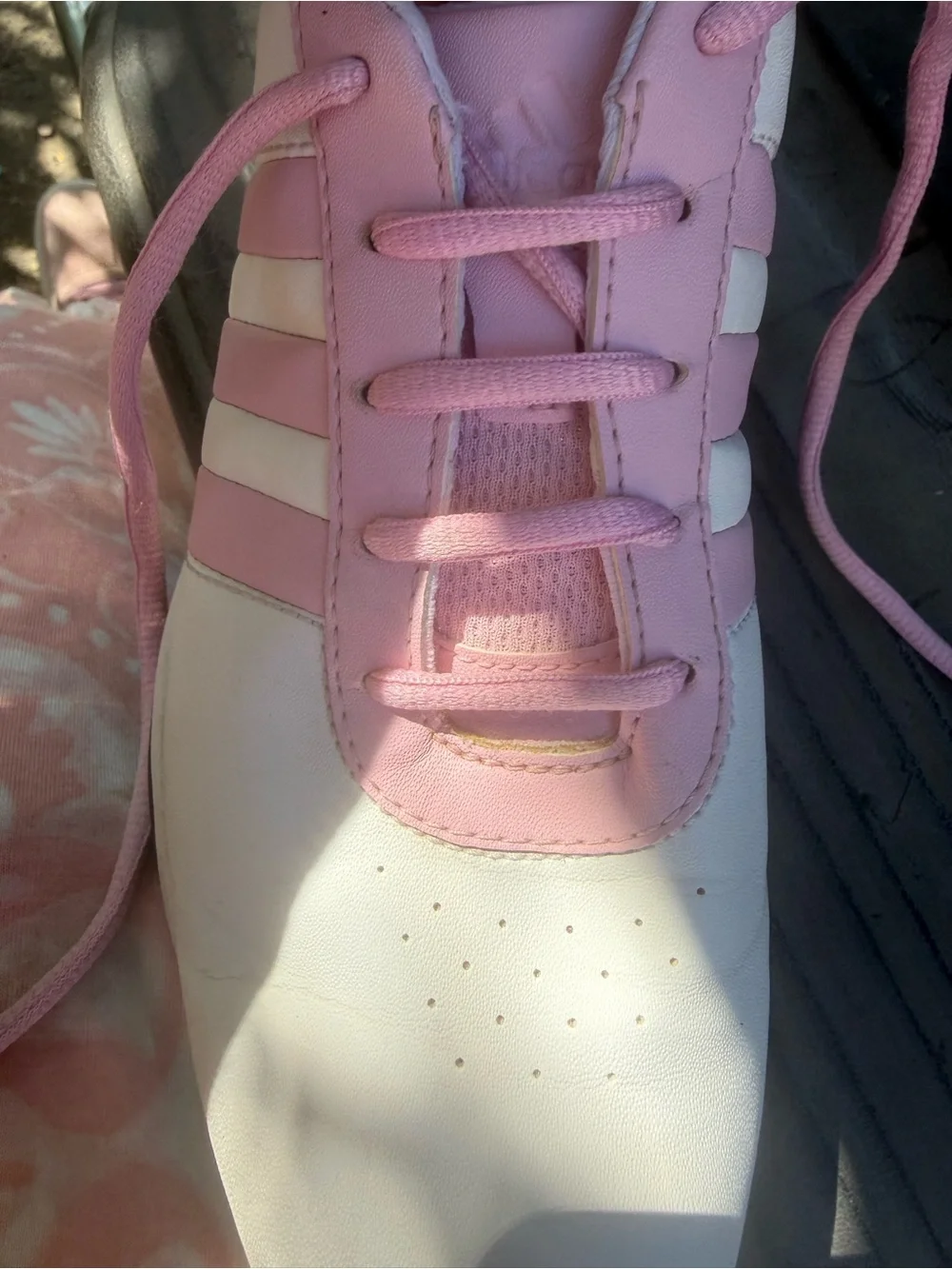 Vintage Adidas Women's Spiked Golf Shoes Pink 7.5 2007 Y2K $120 retail sports - Picture 3 of 9